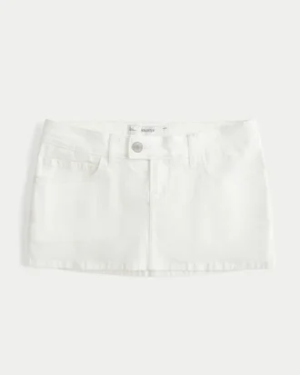 Falda pantalón micro de sarga