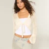 Falda pantalón mini vaquera de talle bajo