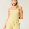 Gilly Hicks Confortable mono sin tirantes con tejido de nido de abeja