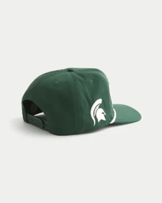 Gorra con gráfico de los Spartans de la Universidad Estatal de Míchigan de la marca 47