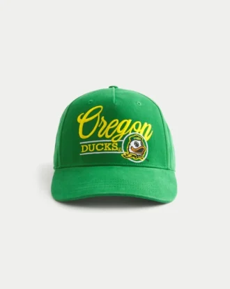 Gorra de béisbol con estampado de los Ducks de la Universidad de Oregón