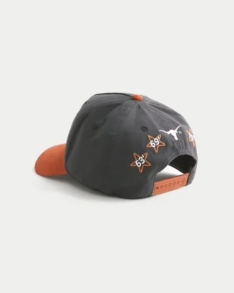 Gorra de béisbol con estampado de los Longhorns de la Universidad de Texas en Austin