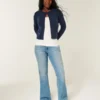 Hollister Cárdigan cómodo con bolsillos en forma de lazo