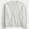 Jersey cómodo de punto trenzado de Hollister