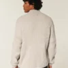 Jersey con cremallera y gráfico relajado