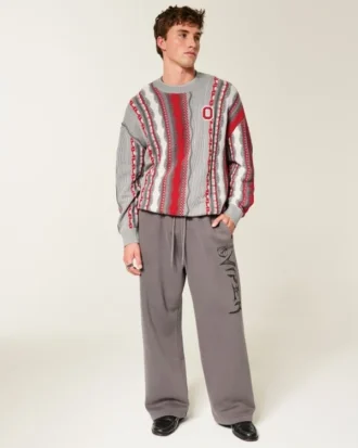 Jersey con estampado de los Buckeyes de la Universidad Estatal de Ohio