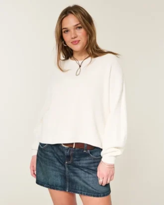 Jersey de cuello alto fácil de llevar