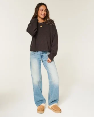 Jersey de cuello alto fácil de llevar