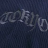 Jersey de cuello redondo con estampado Boxy Tokyo