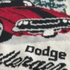 Jersey de cuello redondo con estampado Dodge Challenger
