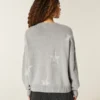 Jersey de cuello redondo con estampado Easy Star