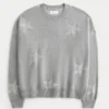 Jersey de cuello redondo con estampado Easy Star