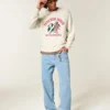 Jersey de cuello redondo con estampado Jackson Hole
