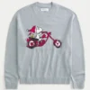 Jersey de cuello redondo con estampado Snoopy