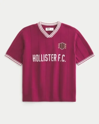 Jersey de manga corta y corte cuadrado Polo