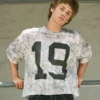 Jersey holgado con estampado de camuflaje