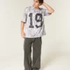 Jersey holgado con estampado de camuflaje