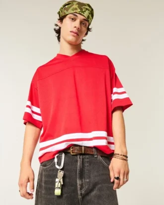 Jersey holgado y corto