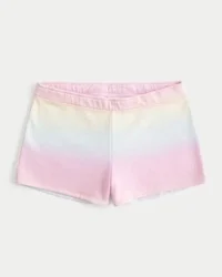 Mini pantalones cortos de felpa