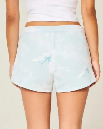 Mini pantalones cortos de felpa