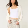 Minifalda pantalón de sarga de camuflaje de talle bajo