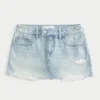 Minifalda pantalón vaquera
