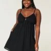 Minivestido babydoll