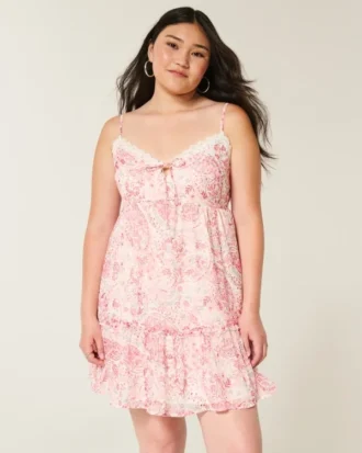 Minivestido babydoll