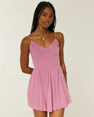 Minivestido bordado