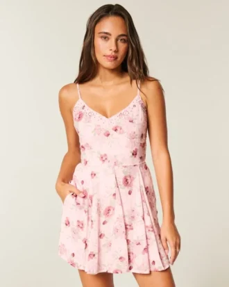 Minivestido bordado