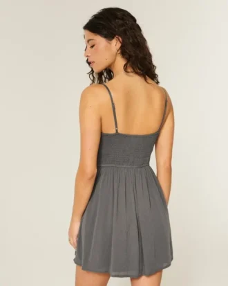 Minivestido bordado