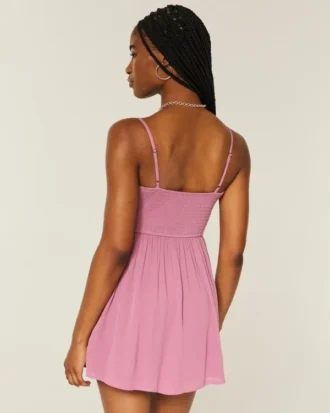 Minivestido bordado