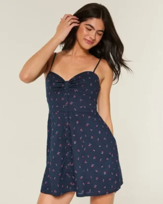 Minivestido con botones
