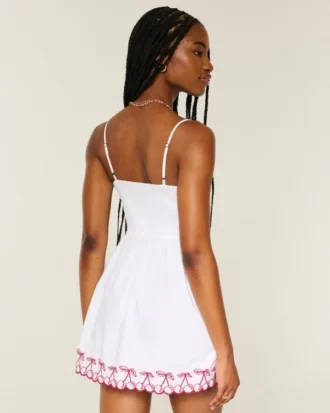 Minivestido con botones