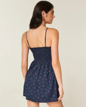 Minivestido con botones