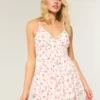 Mono babydoll con espalda abierta