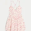 Mono babydoll con espalda abierta