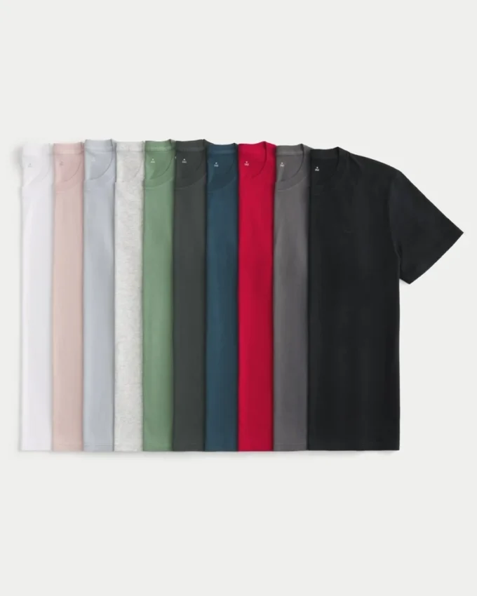 Pack de 10 camisetas Icon Crew
