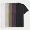 Pack de 5 camisetas relajadas y frescas Pack de 5 camisetas relajadas y frescas