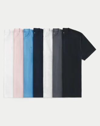 Pack de 7 camisetas Icon Crew