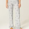 Pantalones acampanados con cintura cruzada de punto Always Cozy