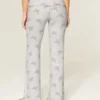 Pantalones acampanados con cintura cruzada de punto Always Cozy