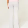 Pantalones acampanados con cintura cruzada de punto Always Cozy