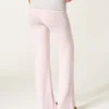 Pantalones acampanados con cintura cruzada de punto Always Cozy
