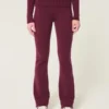 Pantalones ajustados con cintura doblada y tejido de punto de Gilly Hicks