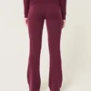 Pantalones ajustados con cintura doblada y tejido de punto de Gilly Hicks