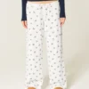 Pantalones anchos de canalé cómodos Pantalones anchos de canalé cómodos