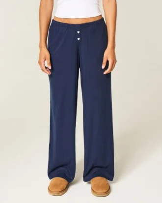 Pantalones bóxer anchos Always Cozy Pointelle
