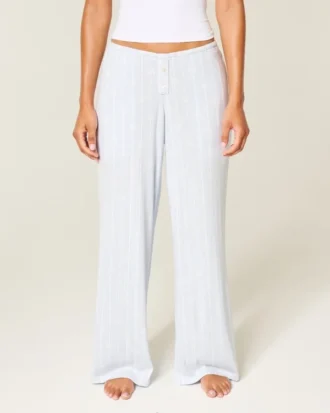 Pantalones bóxer anchos Always Cozy Pointelle