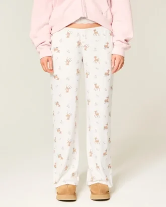 Pantalones bóxer anchos Always Cozy Pointelle